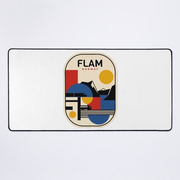 Item preview, Retro Flam Bauhaus Geometric Skyline designed and sold by k3rstman1.