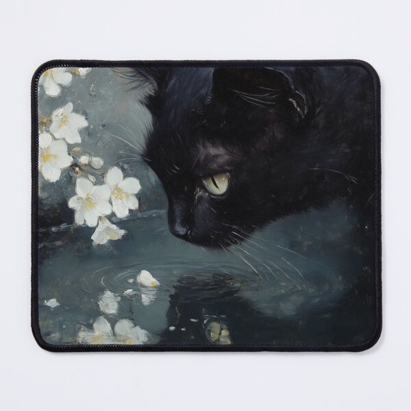Item preview, Black Cat Reflection designed and sold by Kitty-Couture.