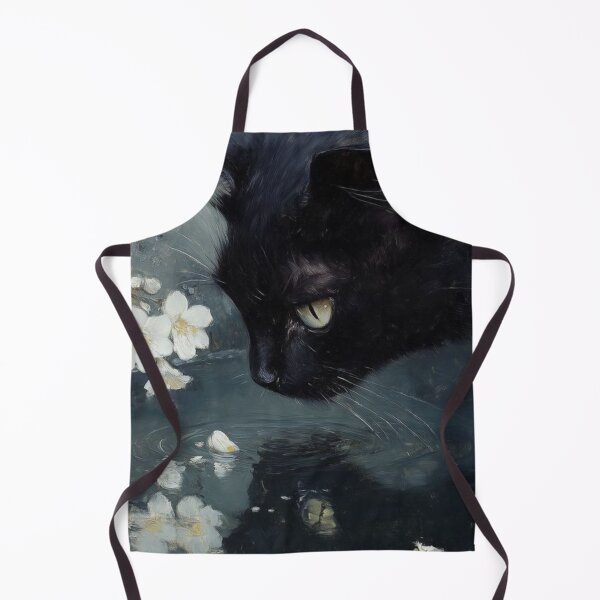 Item preview, Black Cat Reflection designed and sold by Kitty-Couture.
