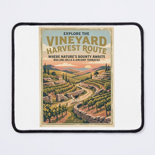 Item preview, Beagle Vineyard Traveler designed and sold by PictoVibe.