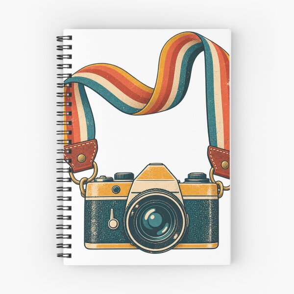 Item preview, Retro Camera With Rainbow Strap designed and sold by S06PMarketing.