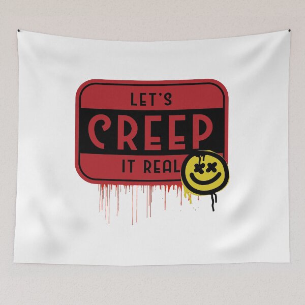 Aperçu de l'œuvre T-shirt Creep It Real Dripping Graffiti, cadeau d'Halloween amusant créée et vendue par E20STUDIO.