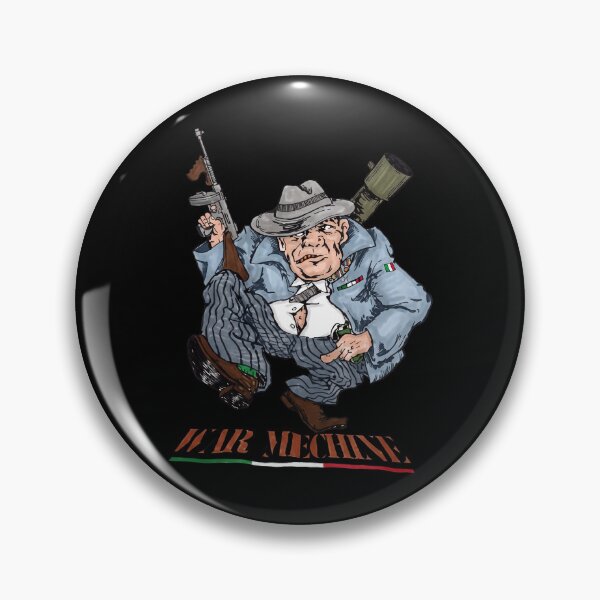 Item preview, War Machine Italian Gangster With Tommy Gun And Grenade designed and sold by lightylegal.