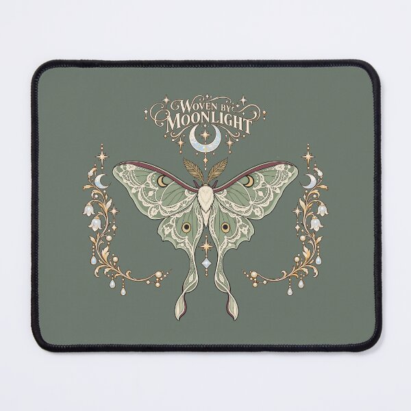Item preview, Woven by moonlight - Laced luna moth designed and sold by etherElric.