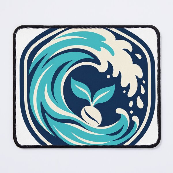 Item preview, Original Wave And Seed Shield Emblem designed and sold by S06PMarketing.