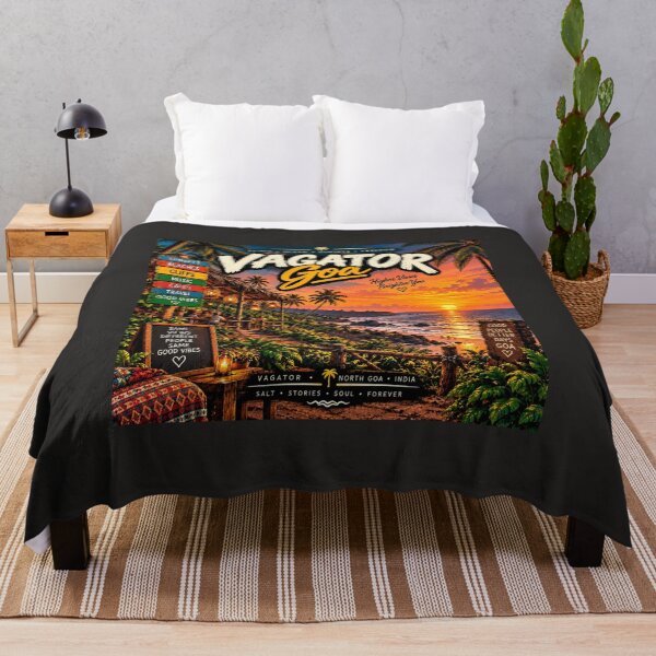 Item preview, Vagator Goa — Higher Views Brighter You designed and sold by Goanheartprints.