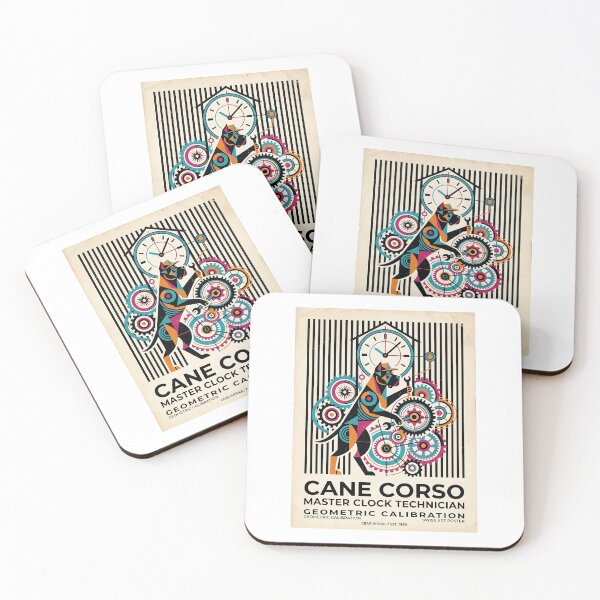 Item preview, Cane Corso Clock Technician designed and sold by PictoVibe.