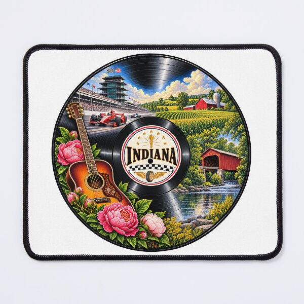 Item preview, Indiana Vinyl Record designed and sold by Whimspired By Paxx.