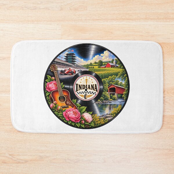 Item preview, Indiana Vinyl Record designed and sold by Whimspired By Paxx.