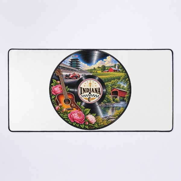 Item preview, Indiana Vinyl Record designed and sold by Whimspired By Paxx.