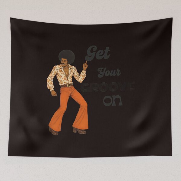 Item preview, Get Your Groove On Retro Disco Dancer designed and sold by FlipStrawSpot.