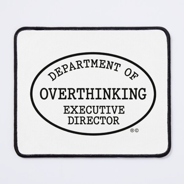 Item preview, Department of Overthinking Executive Director Mug designed and sold by So Golden Shop.