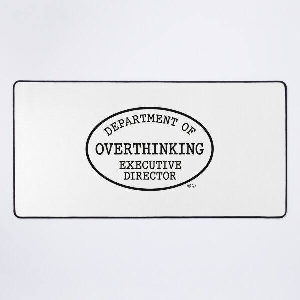 Item preview, Department of Overthinking Executive Director Mug designed and sold by So Golden Shop.