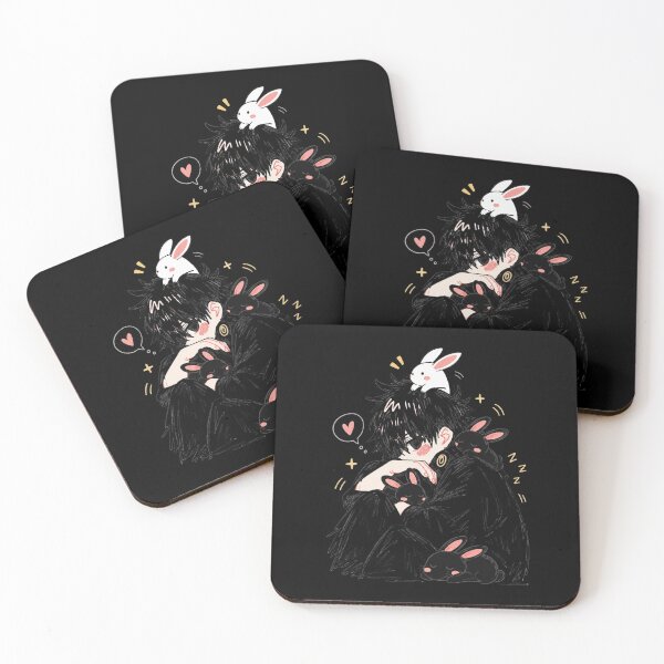 Item preview, White Bunny Black Rabbits designed and sold by LashleyOatman.