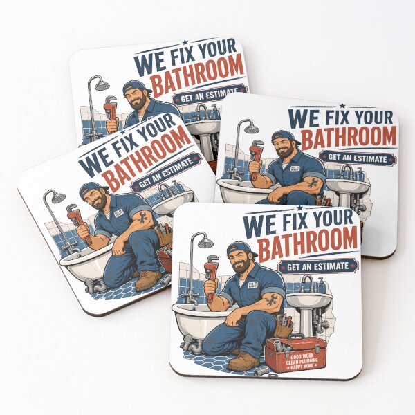 Item preview, We Fix Your Bathroom, Get An Estimate! designed and sold by GoodPlaceToShop.