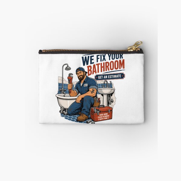 Item preview, We Fix Your Bathroom, Get An Estimate! designed and sold by Original Designs For Every Vibe.