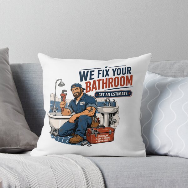 Item preview, We Fix Your Bathroom, Get An Estimate! designed and sold by GoodPlaceToShop.