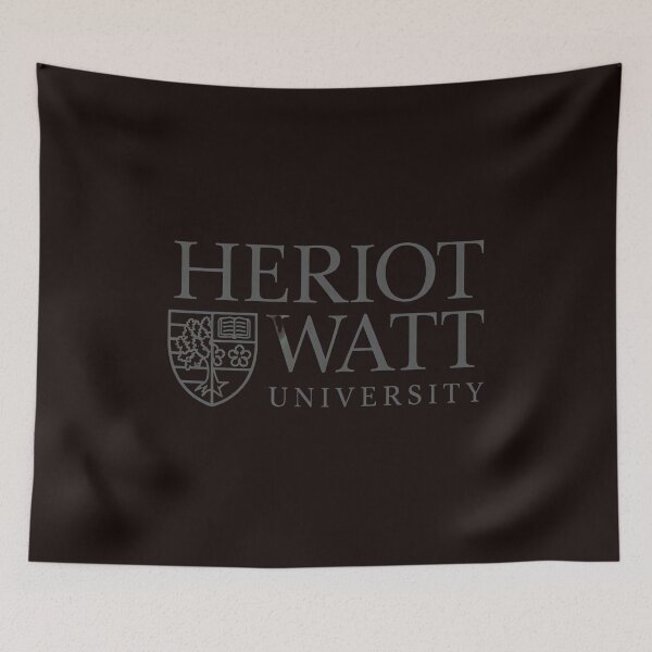 Item preview, Heriot Watt University Crest and Name  designed and sold by FlipStrawSpot.