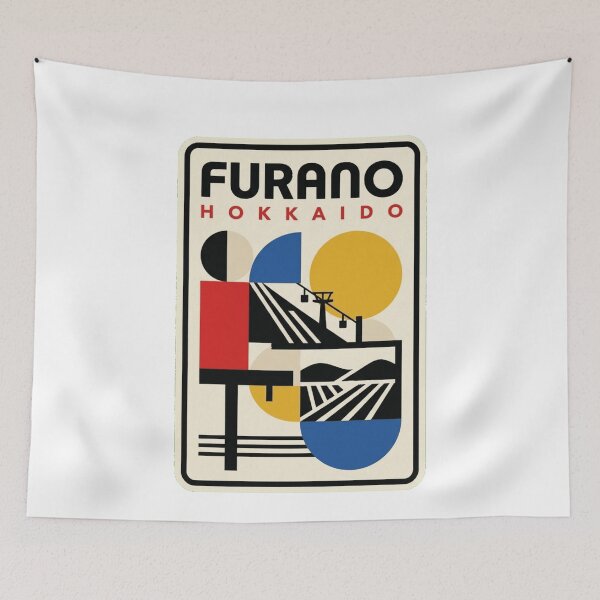 Item preview, Retro Furano Bauhaus Geometric Skyline designed and sold by k3rstman1.
