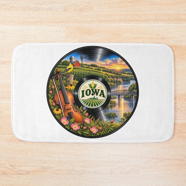 Item preview, Iowa Vinyl Record designed and sold by Whimspired By Paxx.