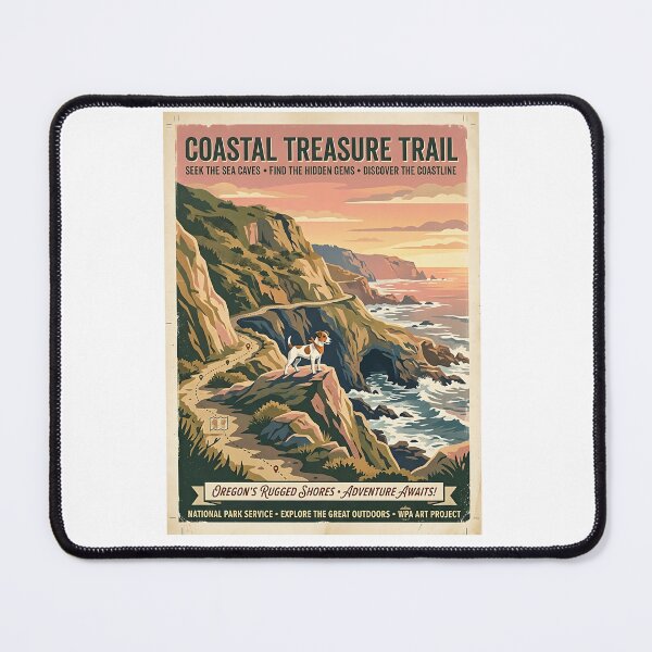 Item preview, Jack Russell Treasure Hunter designed and sold by PictoVibe.