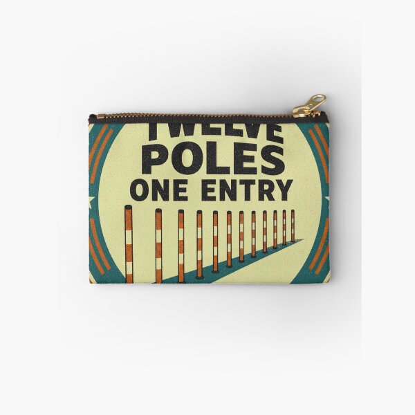 Item preview, Twelve Poles One Entry Dog Sports Slalom Rosette designed and sold by BoosterShop.