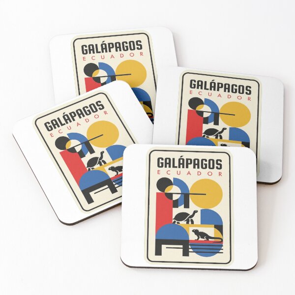 Item preview, Retro Galápagos Bauhaus Geometric Skyline designed and sold by k3rstman1.
