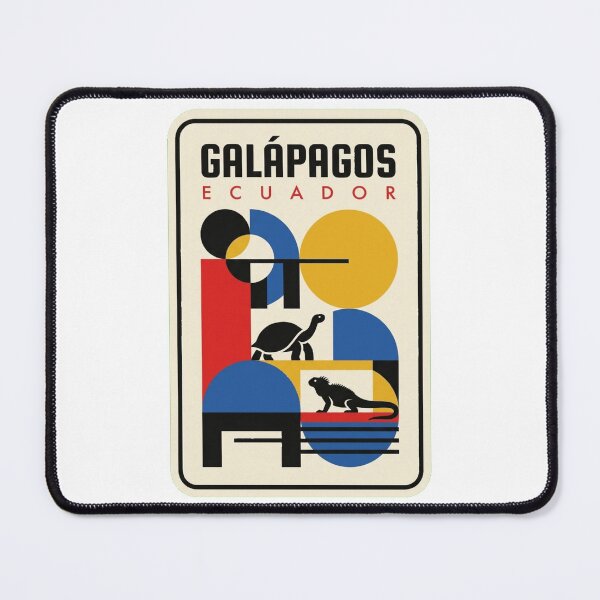 Item preview, Retro Galápagos Bauhaus Geometric Skyline designed and sold by k3rstman1.