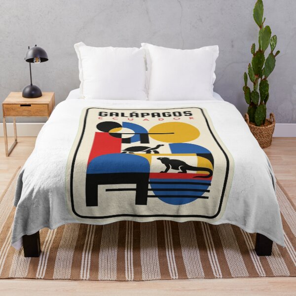 Item preview, Retro Galápagos Bauhaus Geometric Skyline designed and sold by k3rstman1.
