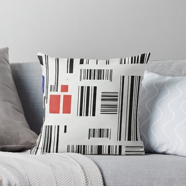 Item preview, Abstract Barcode Geometric Pattern designed and sold by SassyArtistry.
