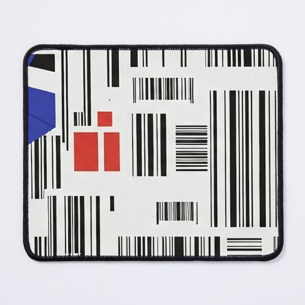 Item preview, Abstract Barcode Geometric Pattern designed and sold by SassyArtistry.