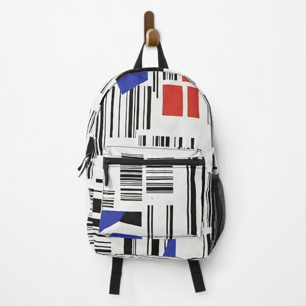 Item preview, Abstract Barcode Geometric Pattern designed and sold by SassyArtistry.