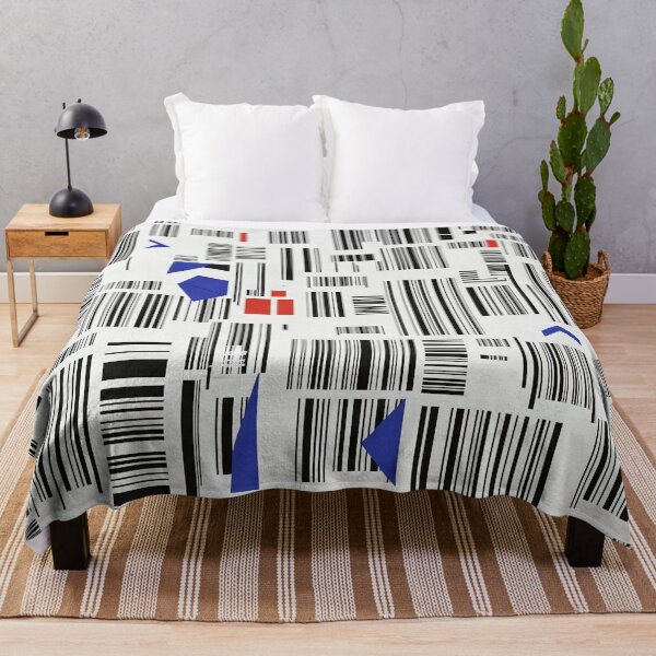 Item preview, Abstract Barcode Geometric Pattern designed and sold by SassyArtistry.