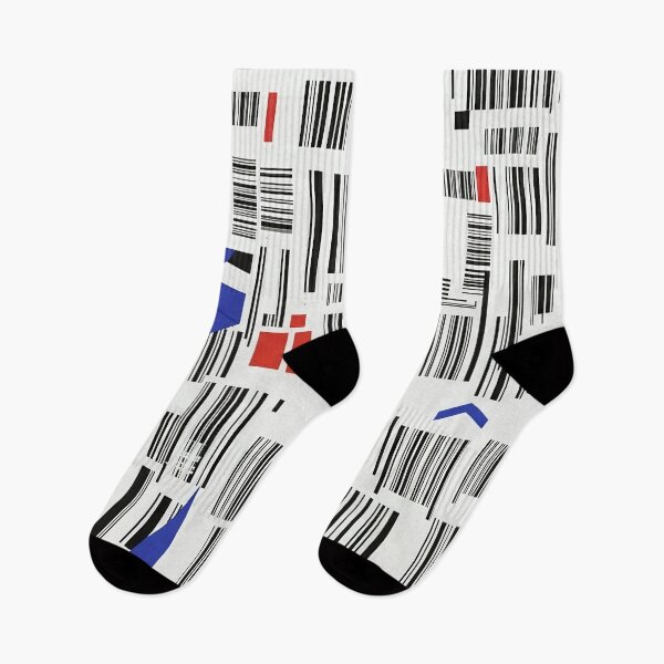 Item preview, Abstract Barcode Geometric Pattern designed and sold by SassyArtistry.