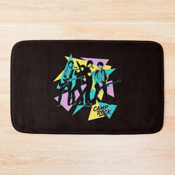 Item preview, Camp Rock Retro Geometric Band designed and sold by FlipStrawSpot.