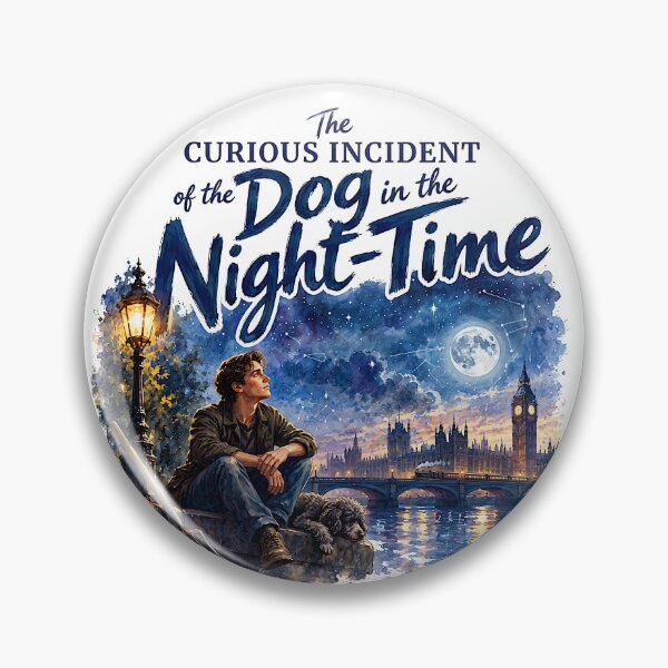 Item preview, The Curious Incident of the Dog in the Night-Time designed and sold by Lyric Vault - Rock on.