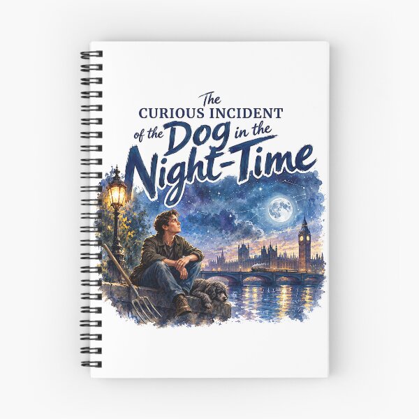 Item preview, The Curious Incident of the Dog in the Night-Time designed and sold by Lyric Vault - Rock on.
