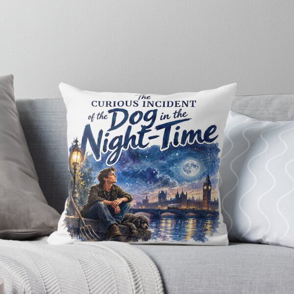 Item preview, The Curious Incident of the Dog in the Night-Time designed and sold by Lyric Vault - Rock on.