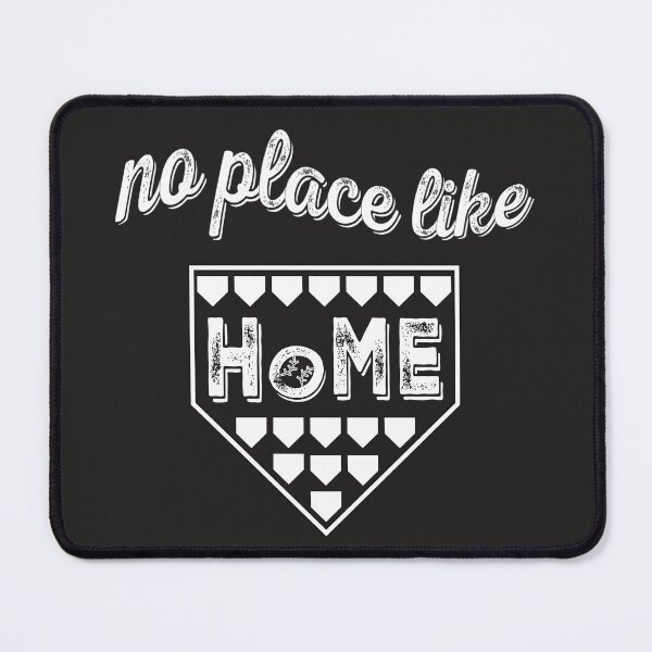Item preview, no place like home- Retro Minimalist White Line Art Baseball Decal designed and sold by 213 Studio.