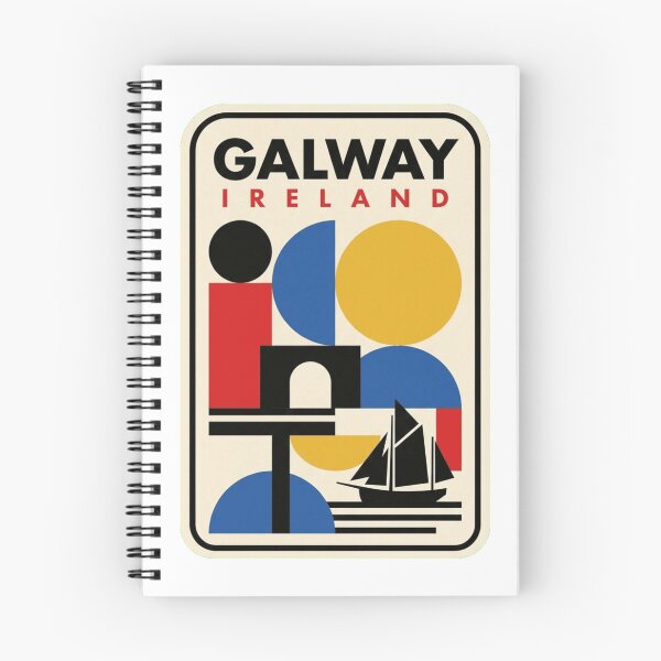 Item preview, Retro Galway Bauhaus Geometric Skyline designed and sold by k3rstman1.