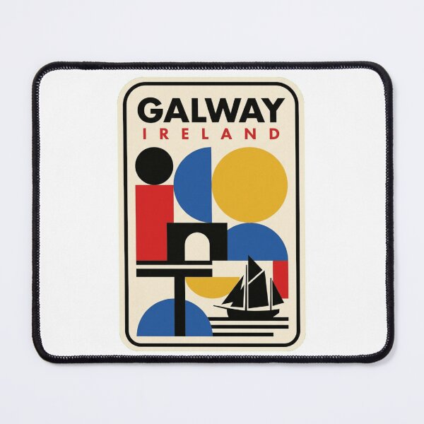 Item preview, Retro Galway Bauhaus Geometric Skyline designed and sold by k3rstman1.