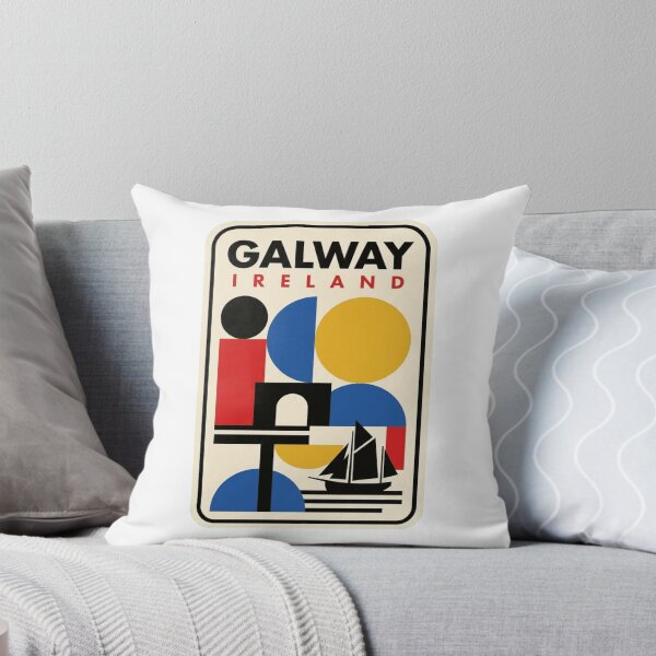 Item preview, Retro Galway Bauhaus Geometric Skyline designed and sold by k3rstman1.