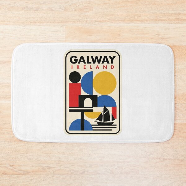 Item preview, Retro Galway Bauhaus Geometric Skyline designed and sold by k3rstman1.