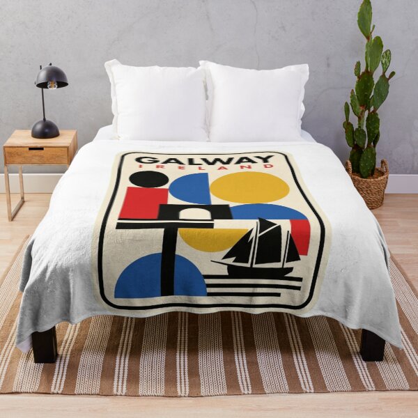 Item preview, Retro Galway Bauhaus Geometric Skyline designed and sold by k3rstman1.