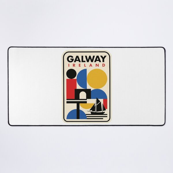 Item preview, Retro Galway Bauhaus Geometric Skyline designed and sold by k3rstman1.