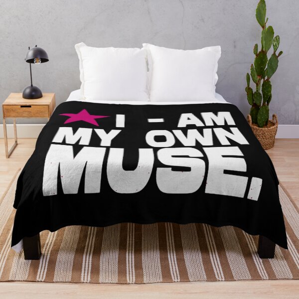 Item preview, I Am My Own Muse | Feminist Typography Quote designed and sold by destelloacido.
