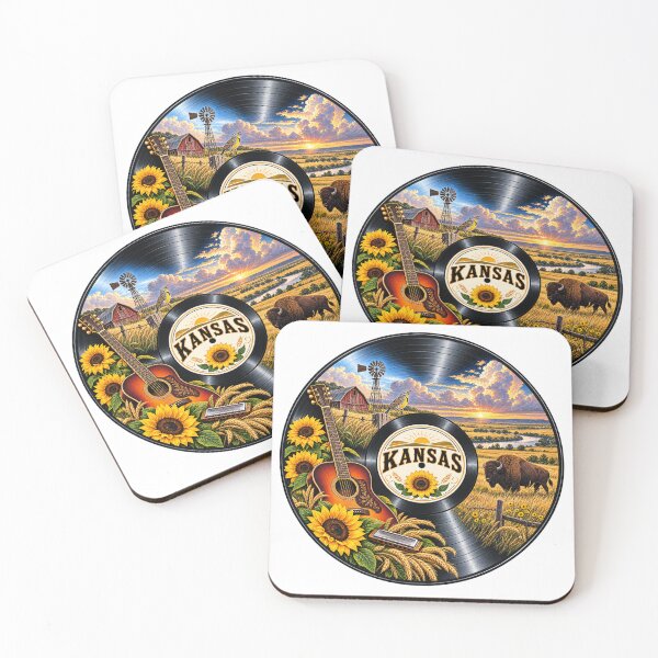 Item preview, Kansas Vinyl Record designed and sold by Whimspired By Paxx.