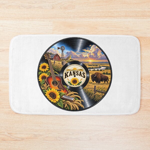 Item preview, Kansas Vinyl Record designed and sold by Whimspired By Paxx.