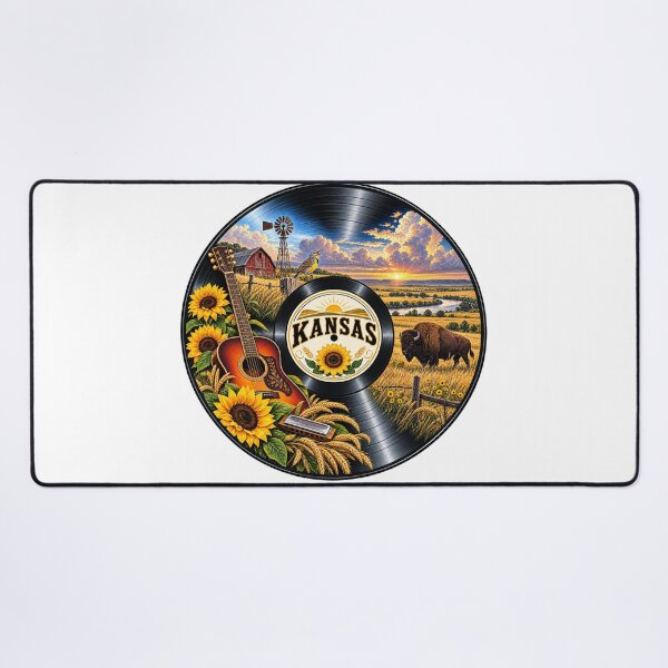 Item preview, Kansas Vinyl Record designed and sold by Whimspired By Paxx.