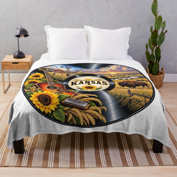 Item preview, Kansas Vinyl Record designed and sold by Whimspired By Paxx.